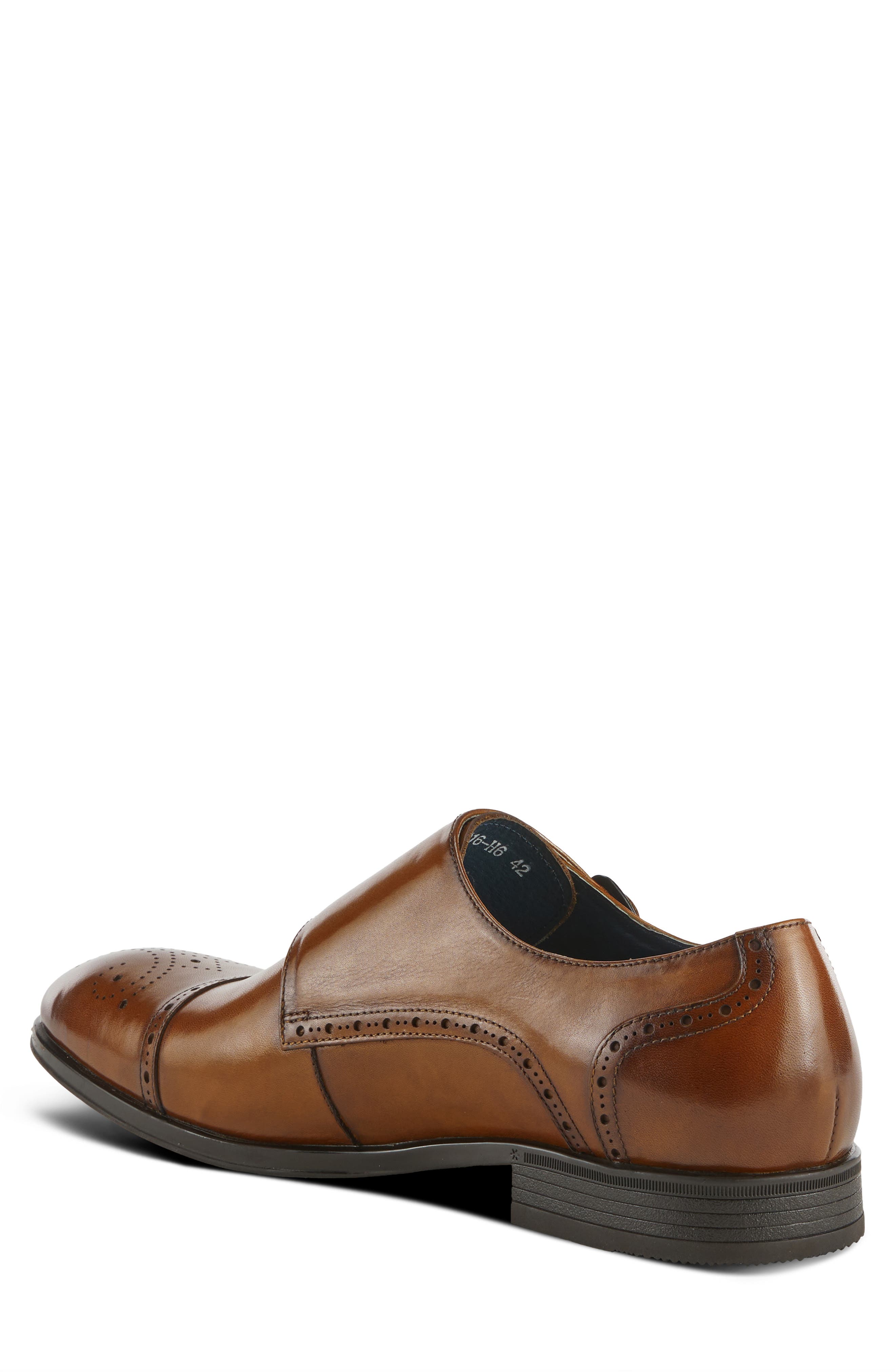 Spring Step Ezra Double Monk Strap Leather Loafer, Alternate, color, 
