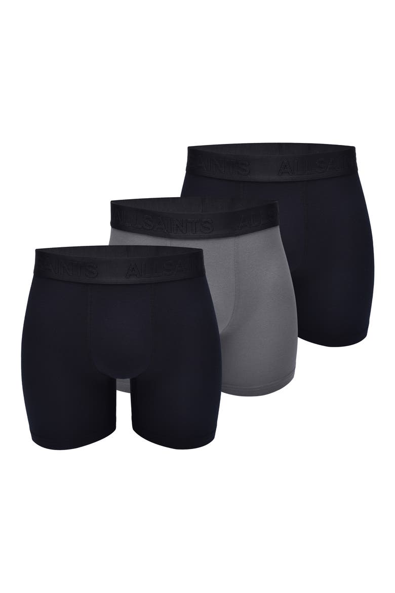 Assorted 3-Pack 5-Inch Contour Pouch Boxer Briefs, Main, color, BLACK MULTI