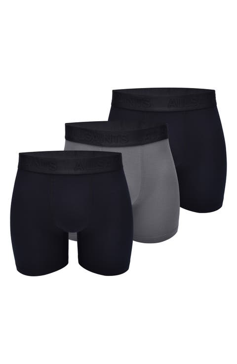 Assorted 3-Pack 5-Inch Contour Pouch Boxer Briefs