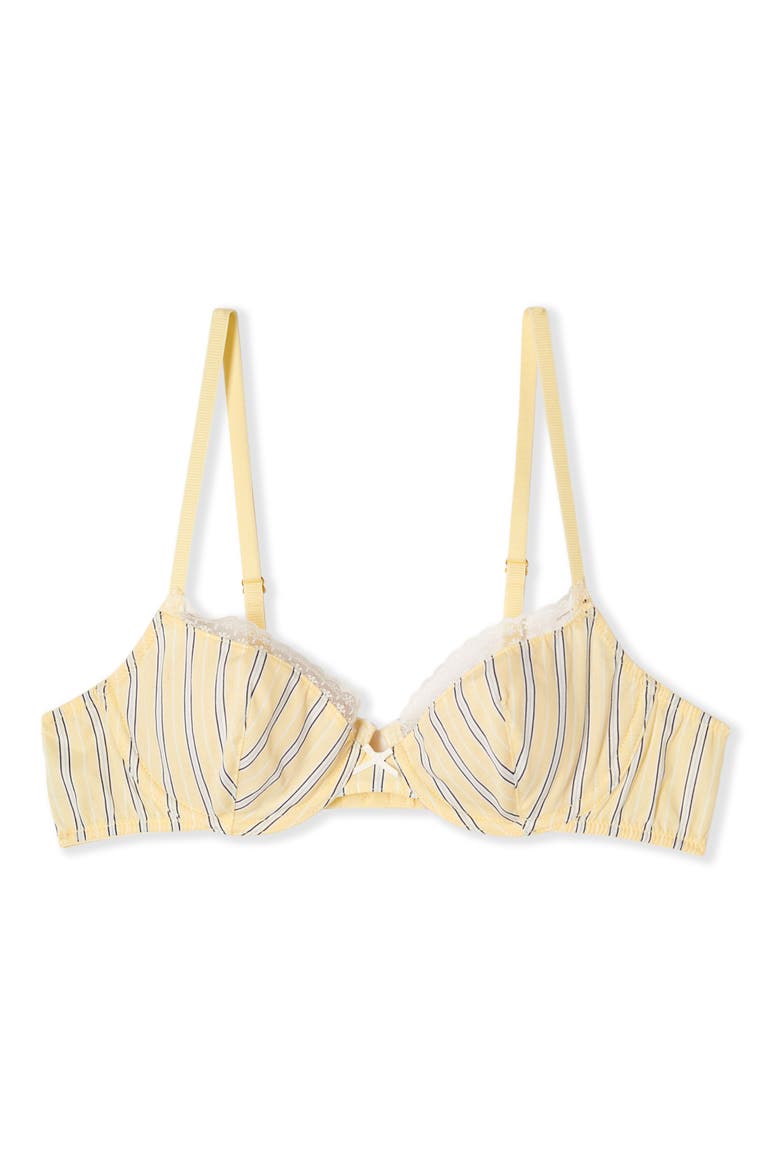 Benicio Day Seamed Underwire Bra, Alternate, color, VANILLE