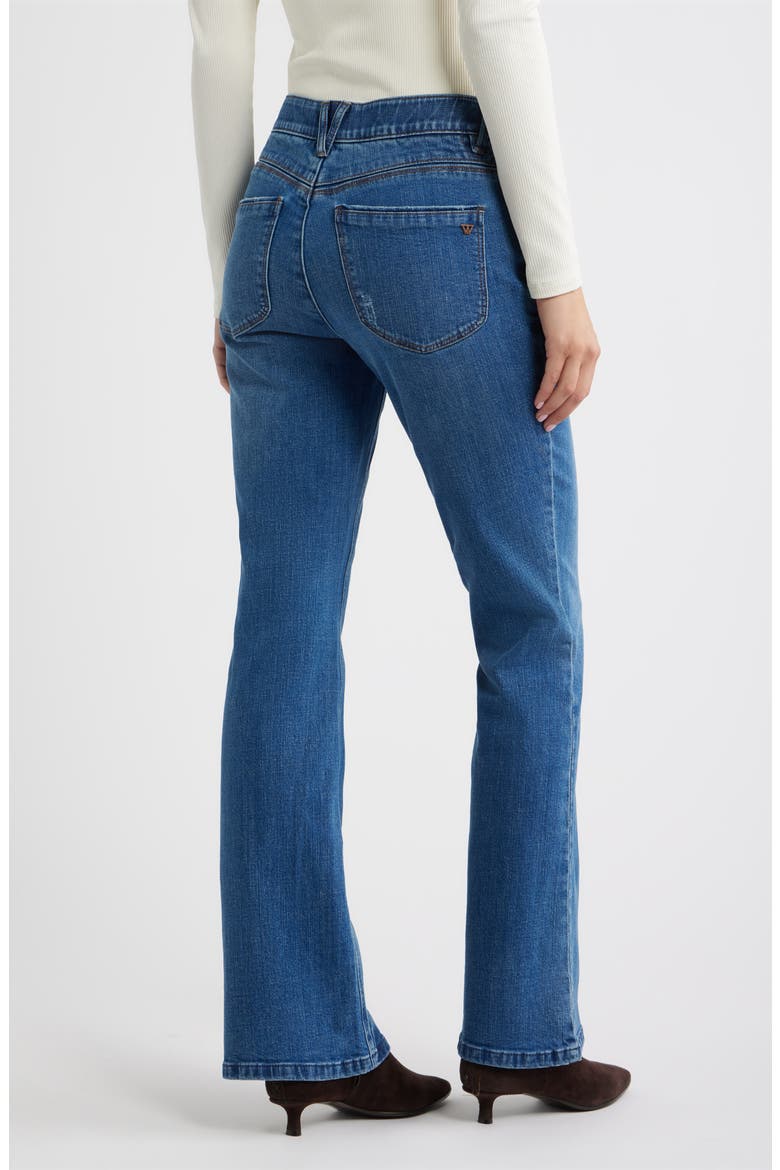 Madison High Waist Bootcut Jeans, Alternate, color, MID BLUE ARTISANAL