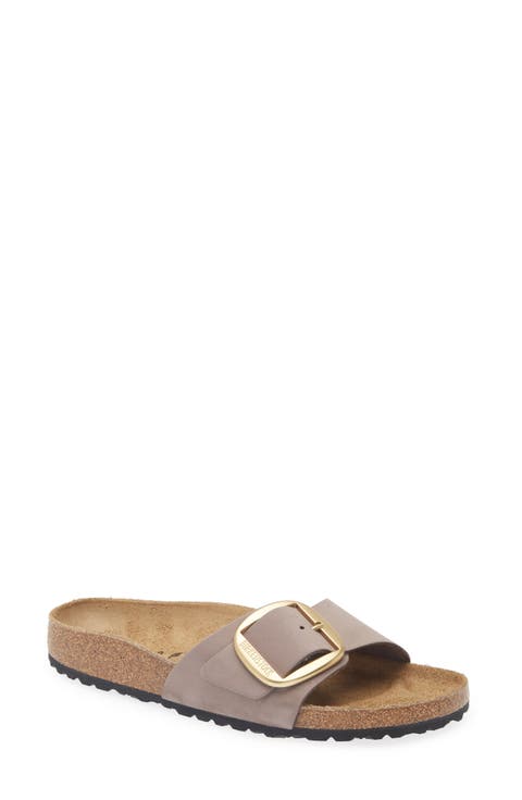 Madrid Big Buckle Slide Sandal (Women)