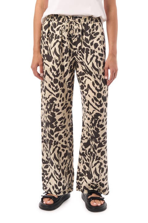 Linen Pull On Pant