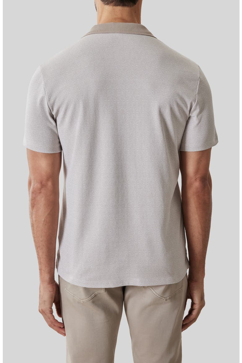 Rib Collar Polo, Alternate, color, STRING
