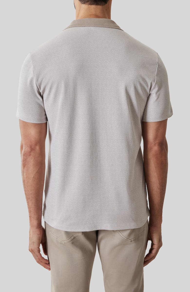 Robert Barakett Rib Collar Polo, Alternate, color, String