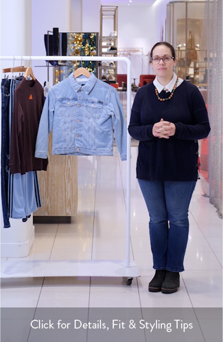 Kids
 Lined Denim Trucker Jacket, sales video thumbnail