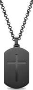 EDFORCE Men's Prayer Dog Tag Pendant Necklace