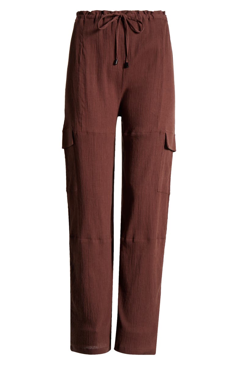 Sanctuary Barrel Cargo Cover-Up Pants, Alternate, color,