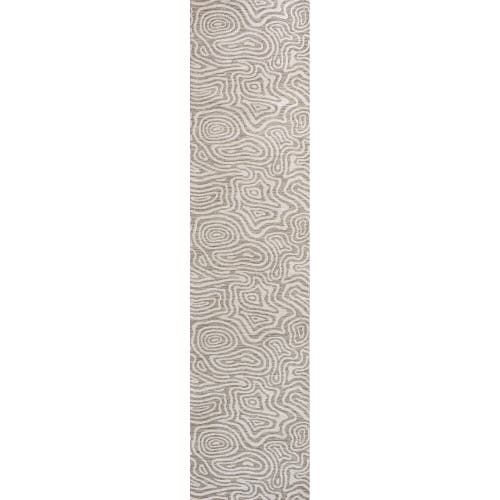 Jonathan Y Eryx Modern Bohemian Abstract Organic Reversible Machine-washable Indoor/outdoor Area Rug In Gray/cream