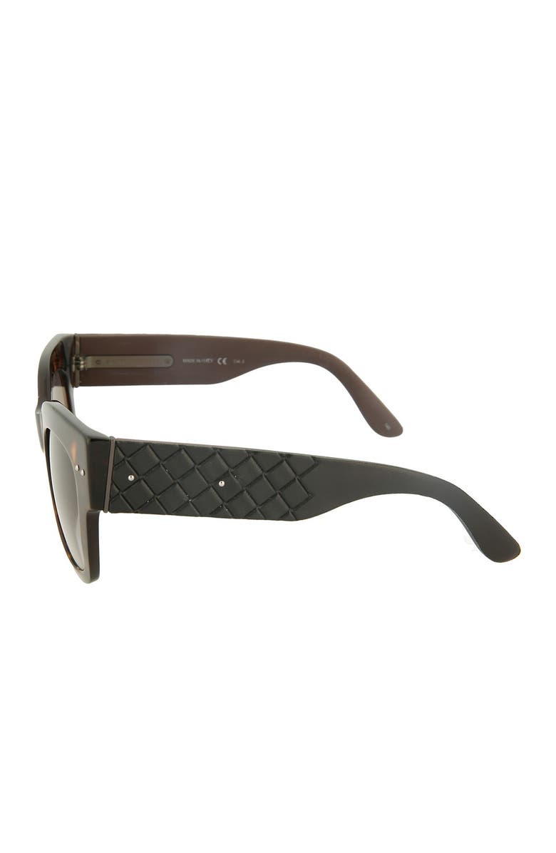 Bottega Veneta 49mm Core Oversized Square Sunglasses, Alternate, color,