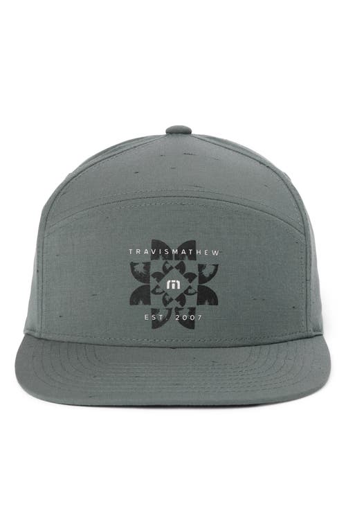 Travismathew Dawn Dreams Baseball Cap In Green