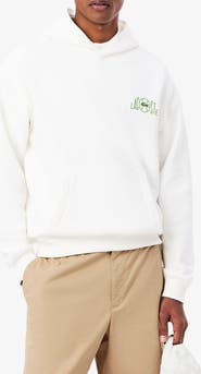 Lacoste Tennis Logo Cotton Fleece Hoodie