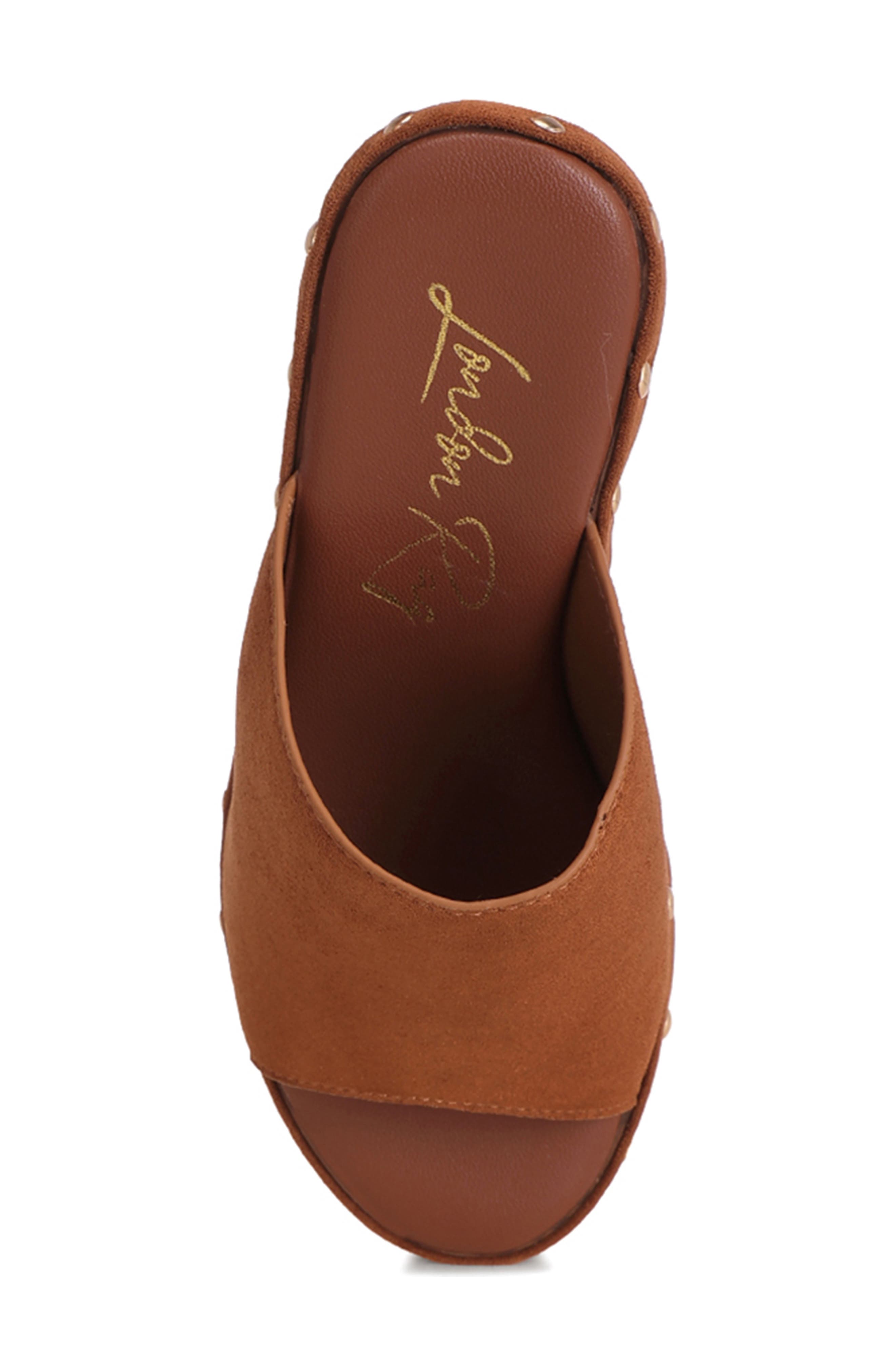 Zorya Wedge Sandal, Alternate, color, TAN SUEDE