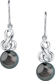 The Pearl Source Tahitian South Sea Pearl Adrian Earrings