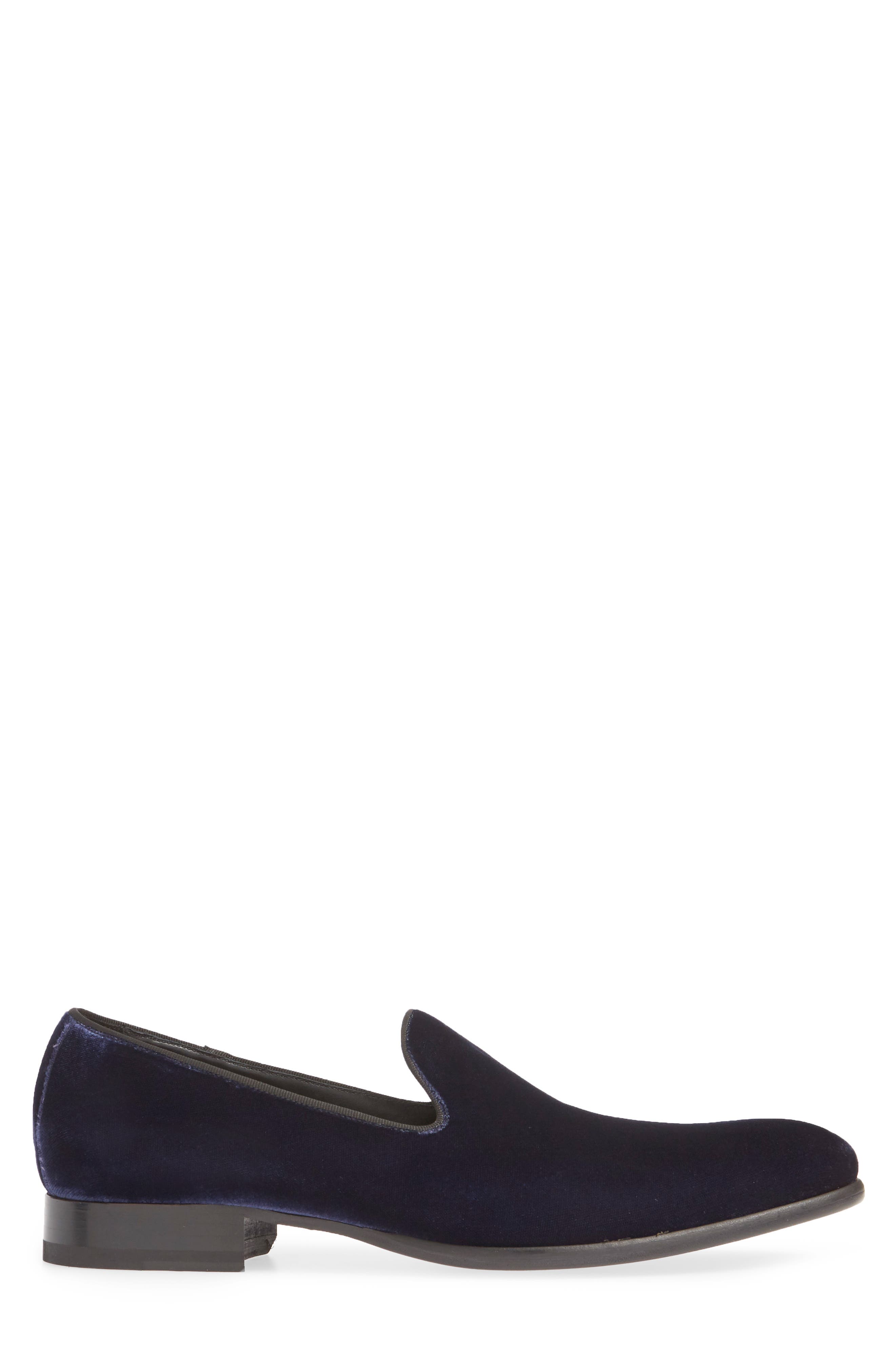 TO BOOT NEW YORK Formal Loafer, Alternate, color, Blue Velour