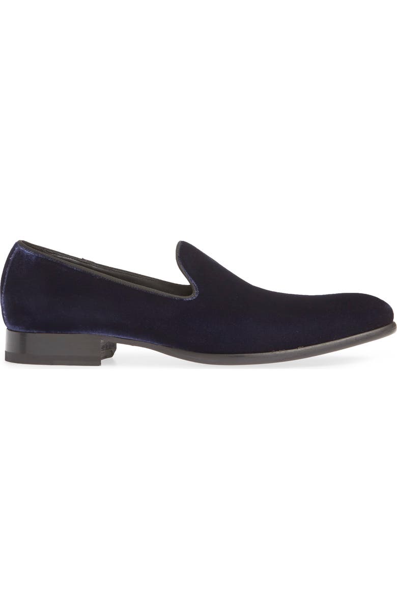 TO BOOT NEW YORK Formal Loafer, Alternate, color, Blue Velour