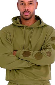 Dai Moda Menswear Patches Hoodie