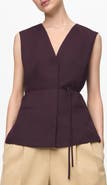 MANGO Tie Waist Vest