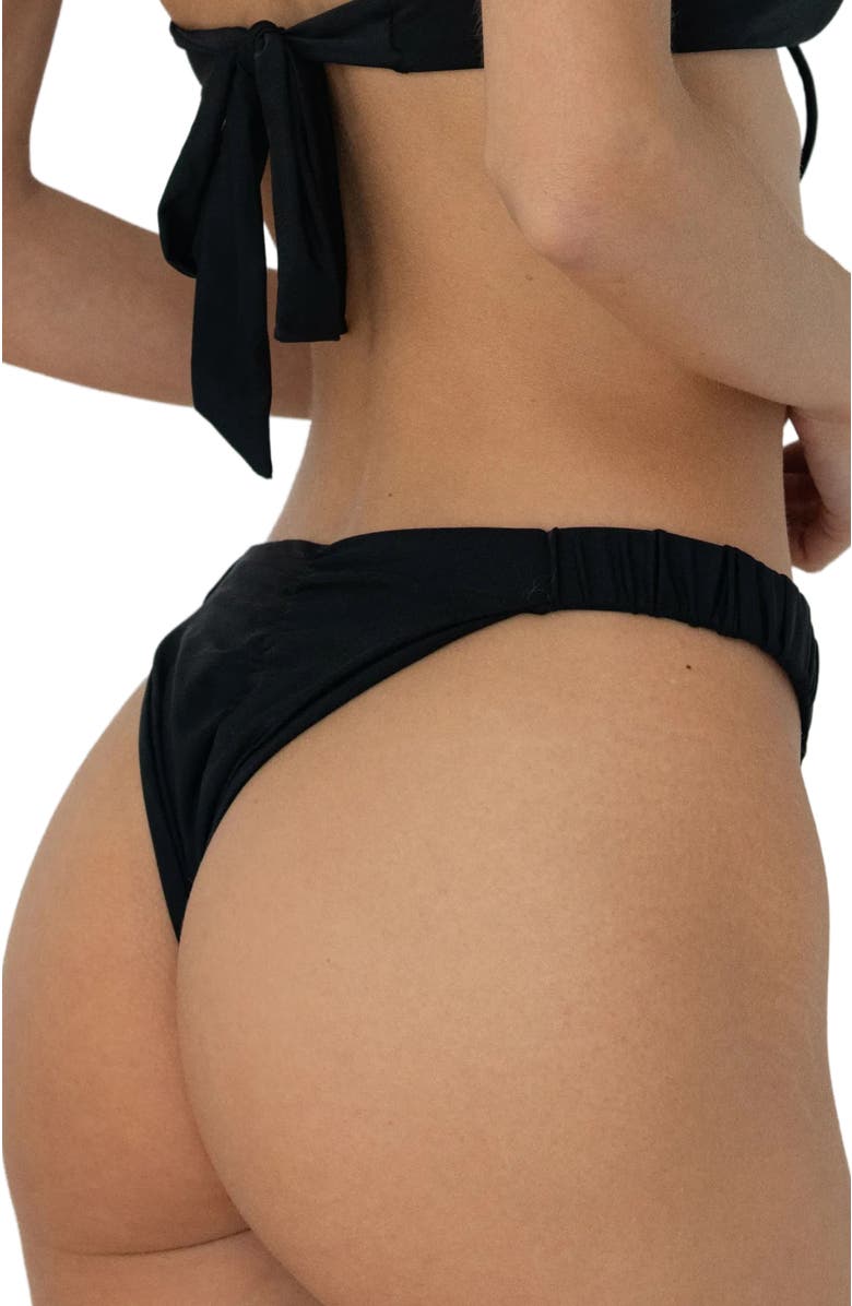 Bright Swimwear Ivy Bottom, Alternate, color, Black