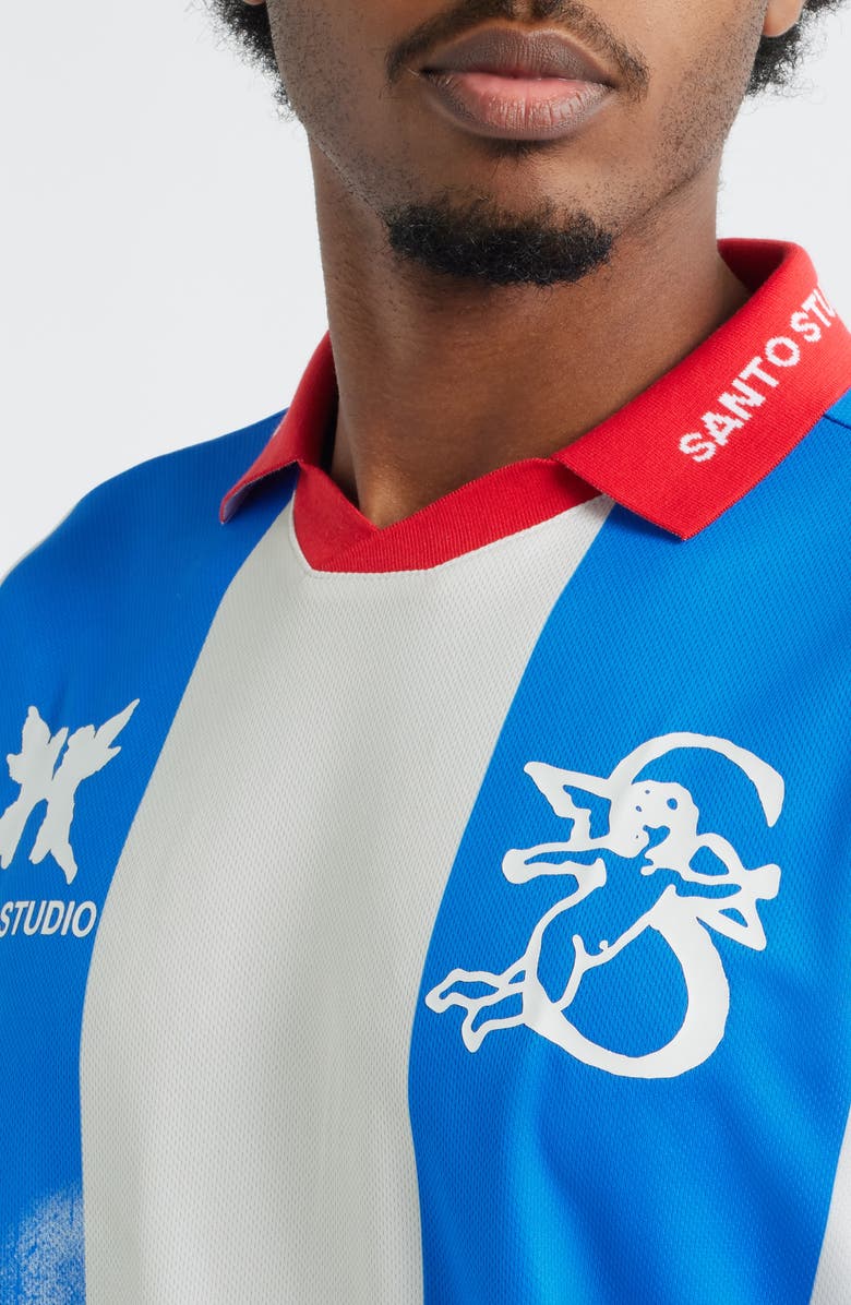 SANTO STUDIO x Blake Snell LA Club Jesrey, Alternate, color, Cream