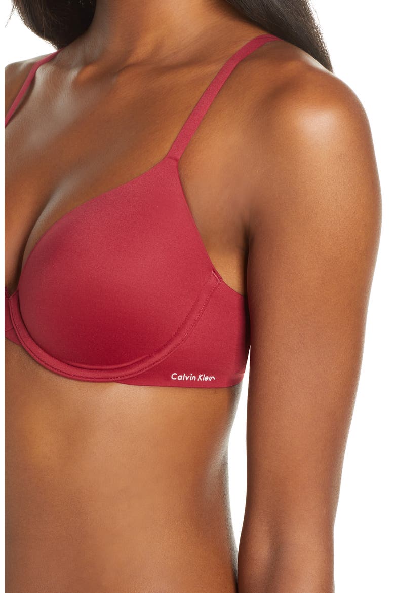 Perfectly Fit Modern Underwire T-Shirt Bra, Alternate, color, RASPBERRY JAM
