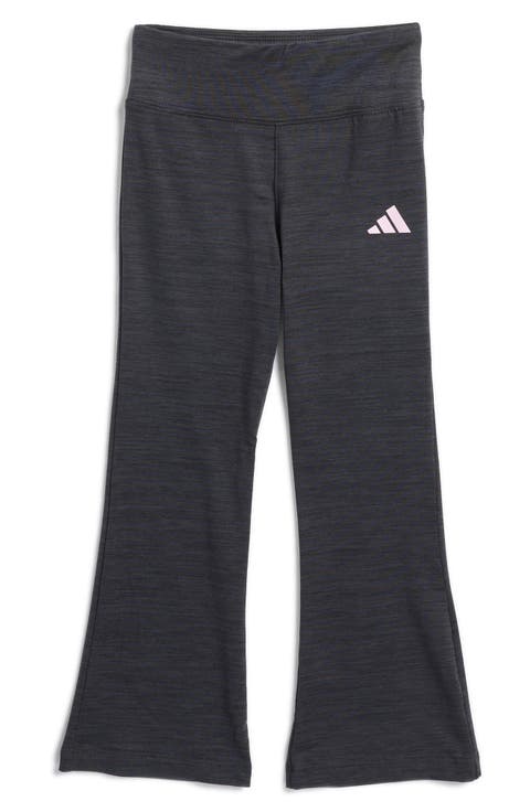 Kids' Mélange Flared Leggings (Little Kid)