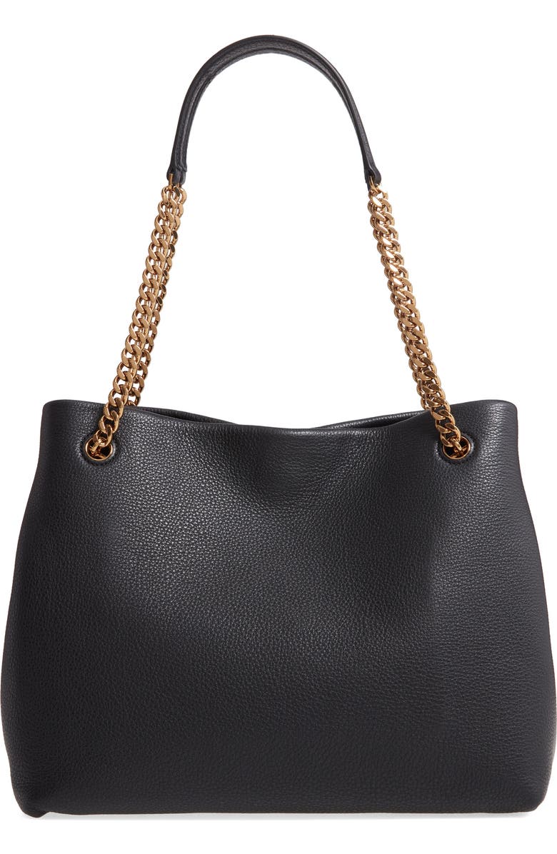 Tory Burch Kira Leather Tote, Alternate, color,