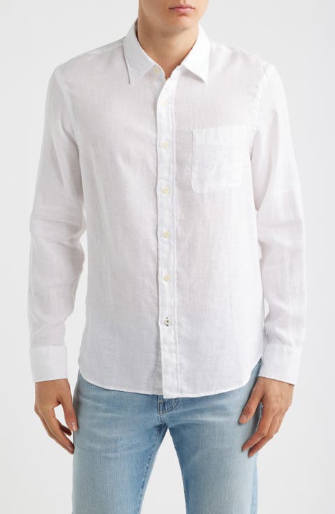 Laguna Linen Button-Up Shirt