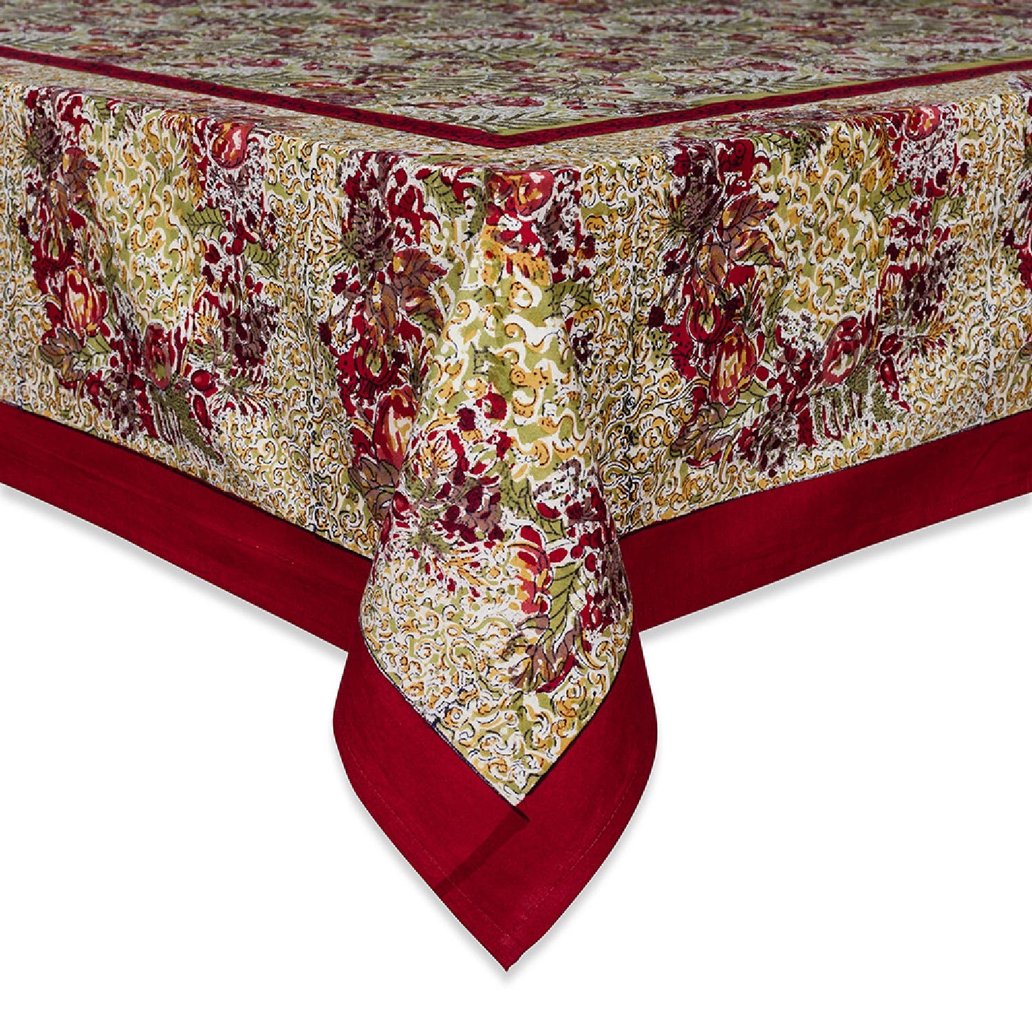 selected Red/Green 71" x 128"
