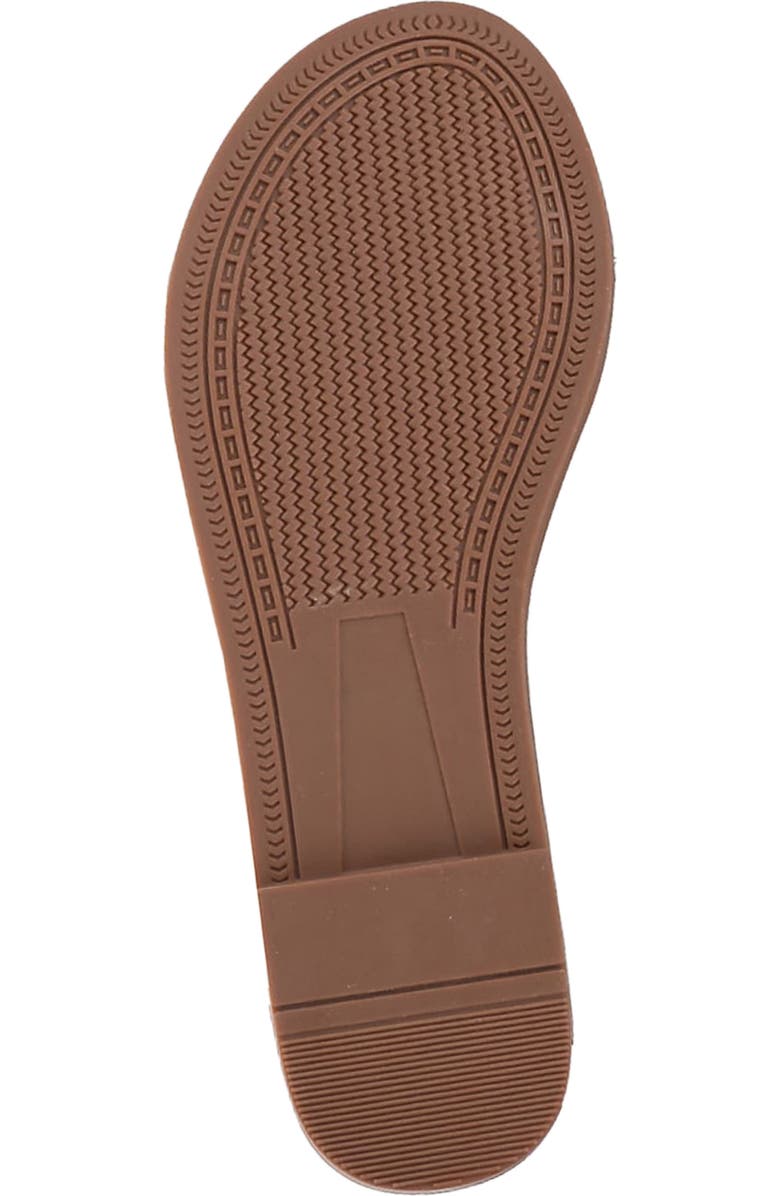 bebe Rhinestone Slide Sandal, Alternate, color, Silver