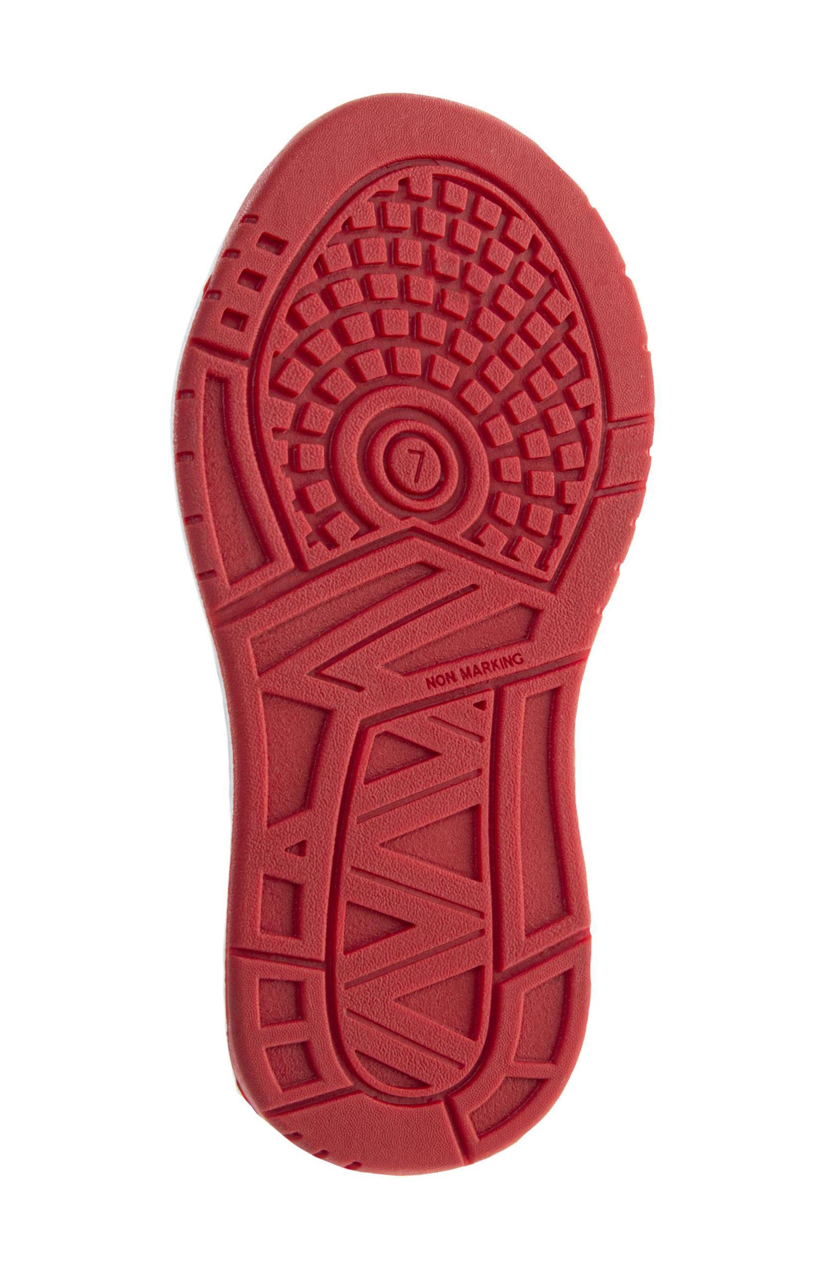 Kids' Marvel Web-Slinger Spider-Man Sneaker, Alternate, color, WHITE RED