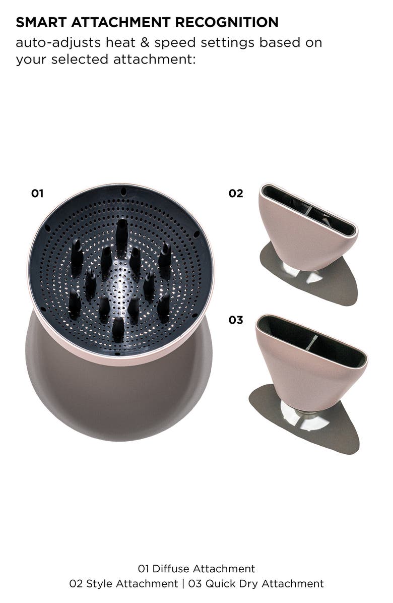 T3 Aire IQ Hair Dryer Set, Alternate, color, Satin Blush