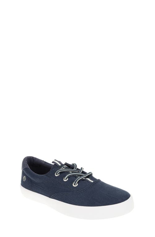 Sperry Kids' Spinnaker Jr. Washable Sneaker In Navy