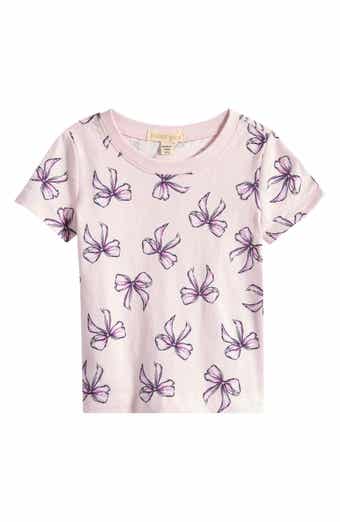 Kids' Bow Printed T-Shirt