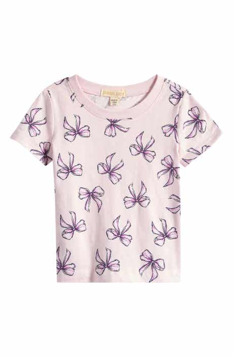 Kids' Bow Printed T-Shirt