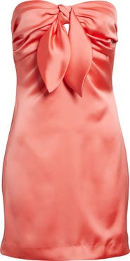 Ramy Brook Tatiana Halter Neck Satin Gown