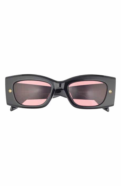 McQueen 51mm Modified Cat Eye Sunglasses
