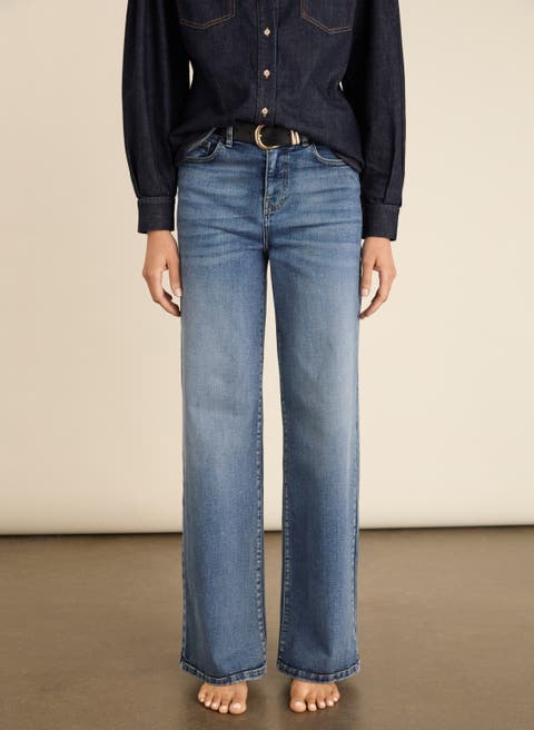 Marta Wide Leg High Waist Jeans