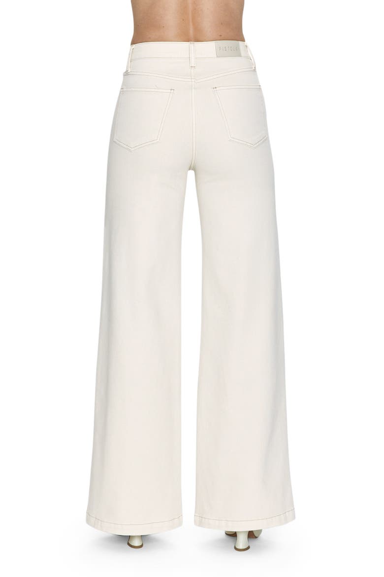 Lana Wide Leg Jeans, Alternate, color, ECRU