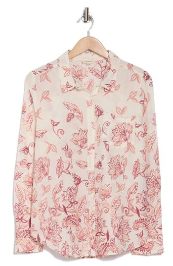 Lucky Brand Printed Button-up Shirt