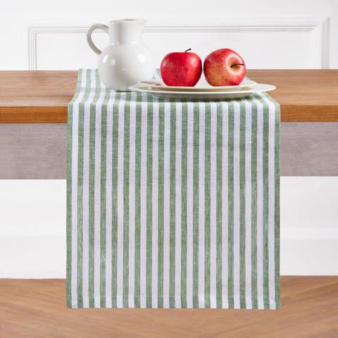 Linen Table Runner - Amalfi Stripe