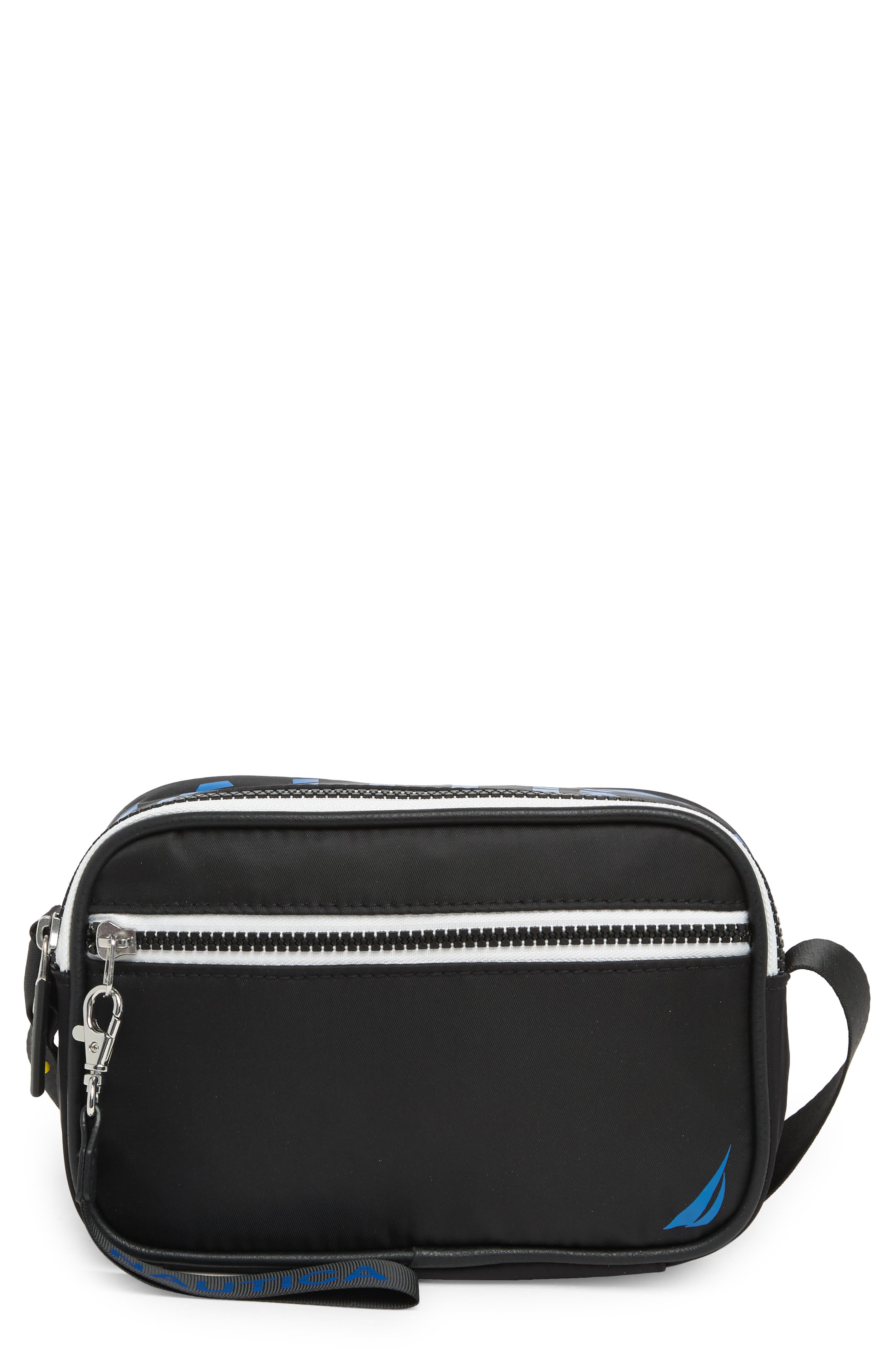 Nautica Travel Nylon Crossbody, Main, color, 