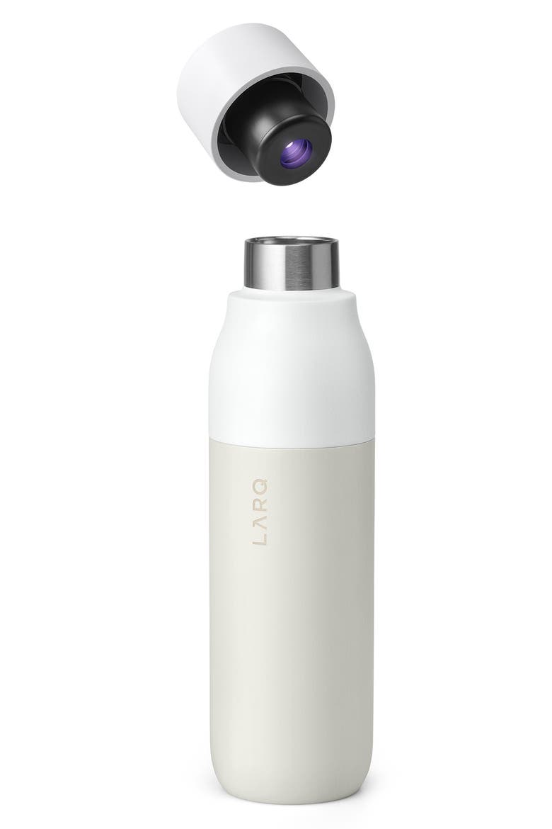 Self Cleaning Water Bottle, Main, color, GRANITE WHITE