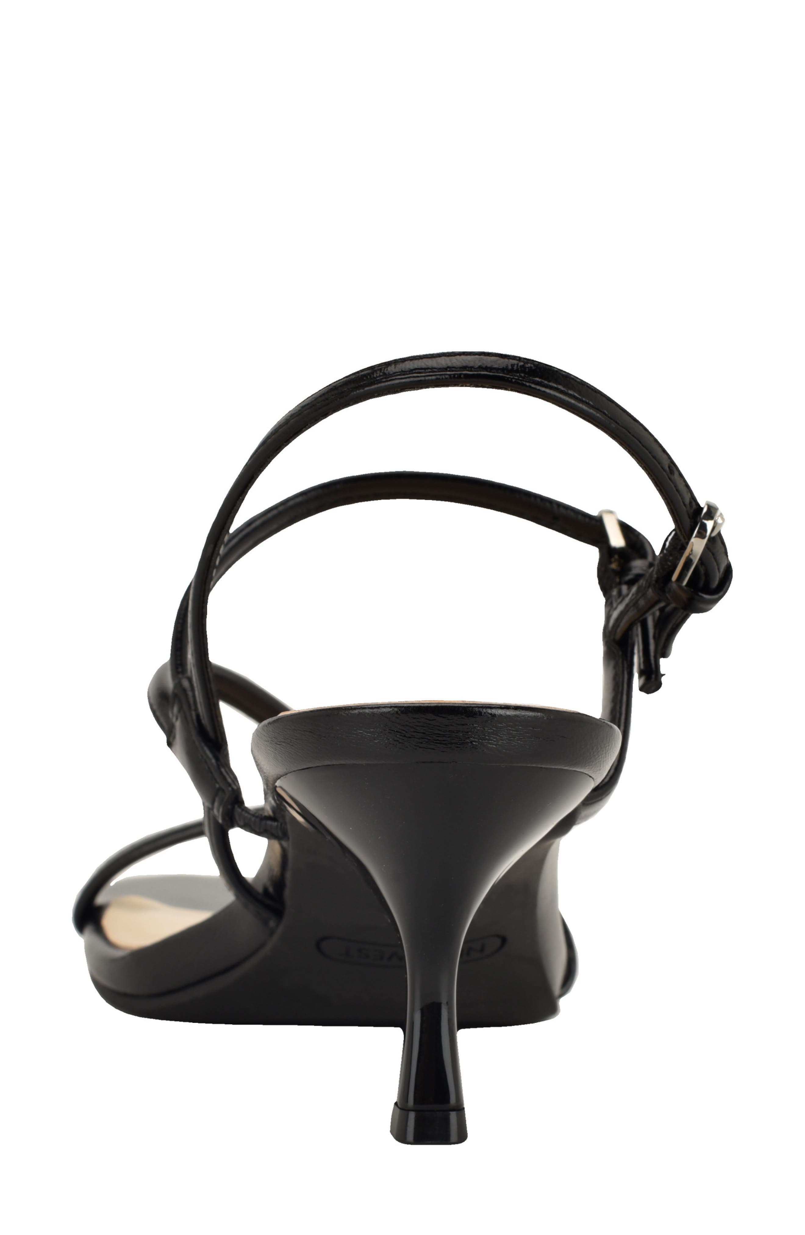 Nine West Hallow 3 Sandal, Alternate, color, Black