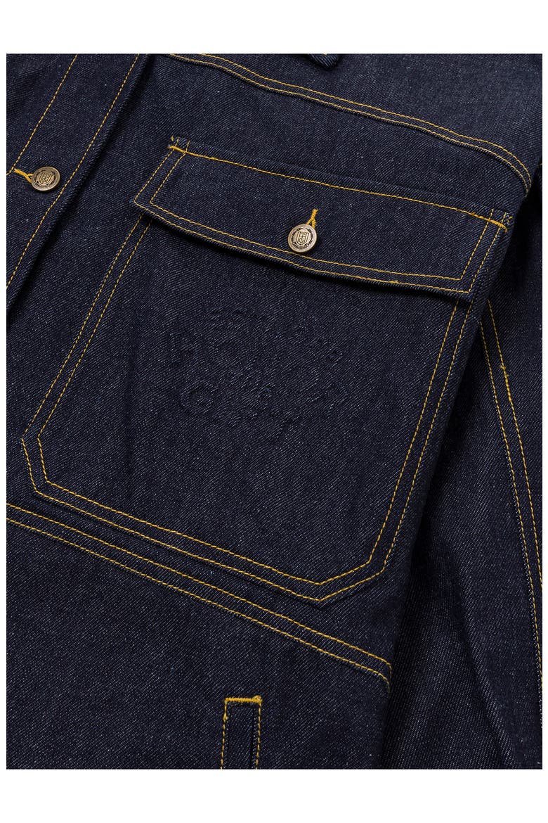 Oversize Carpenter Jacket, Alternate, color, INDIGO