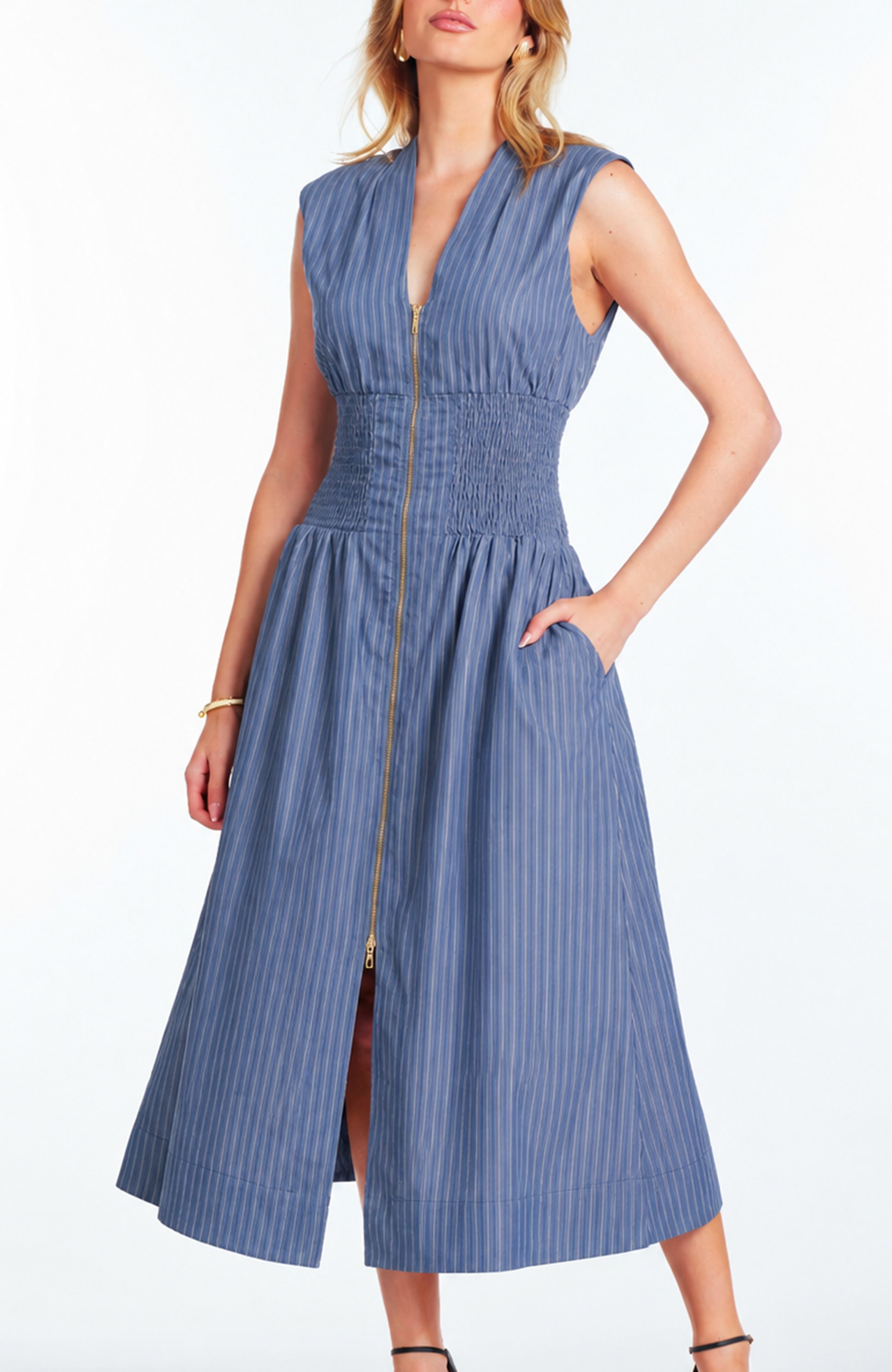 selected Blue Stripe