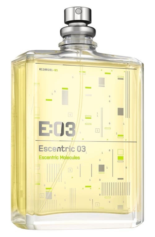Escentric Molecules Escentric 03 Eau De Toilette In No Color