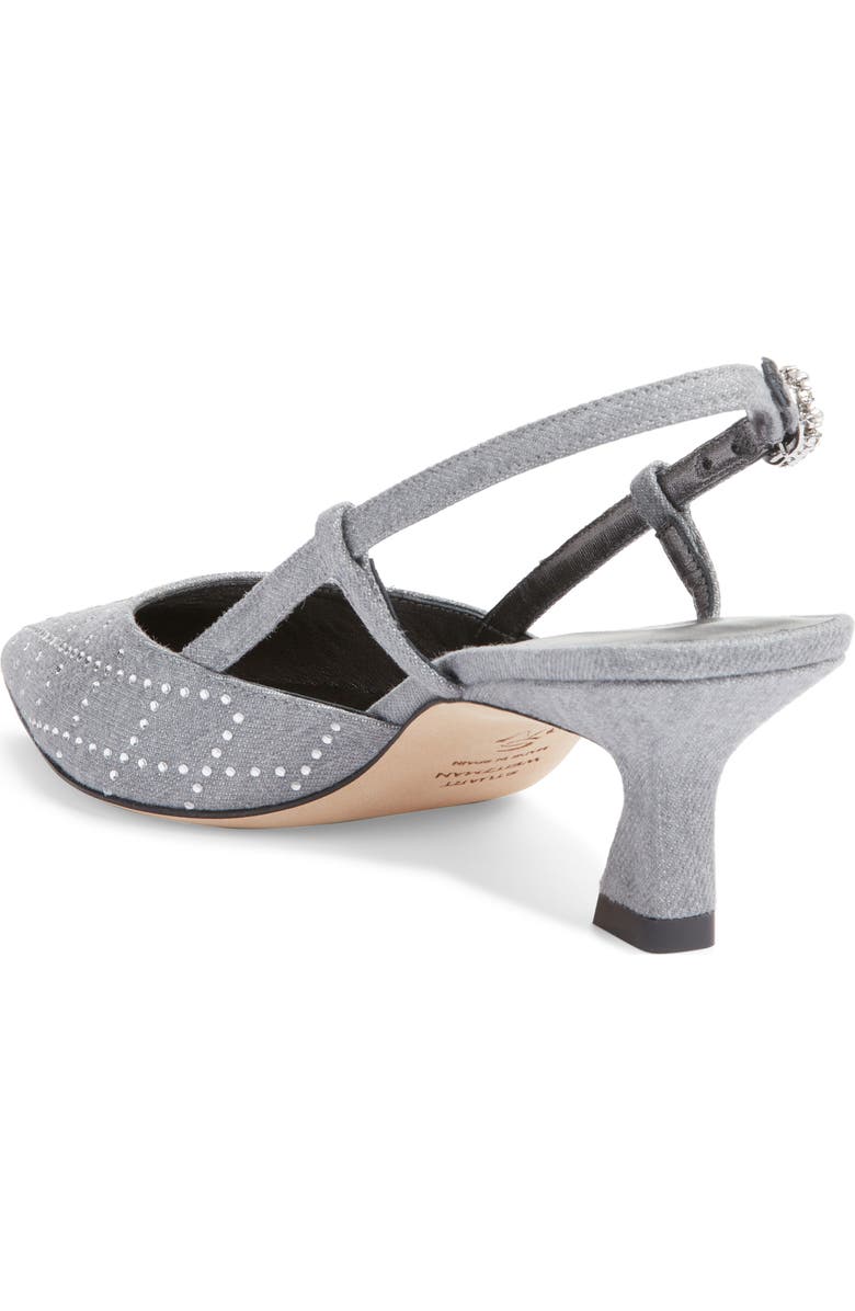 Stuart Weitzman Vinnie Crystal 50 Slingback Pump, Alternate, color,