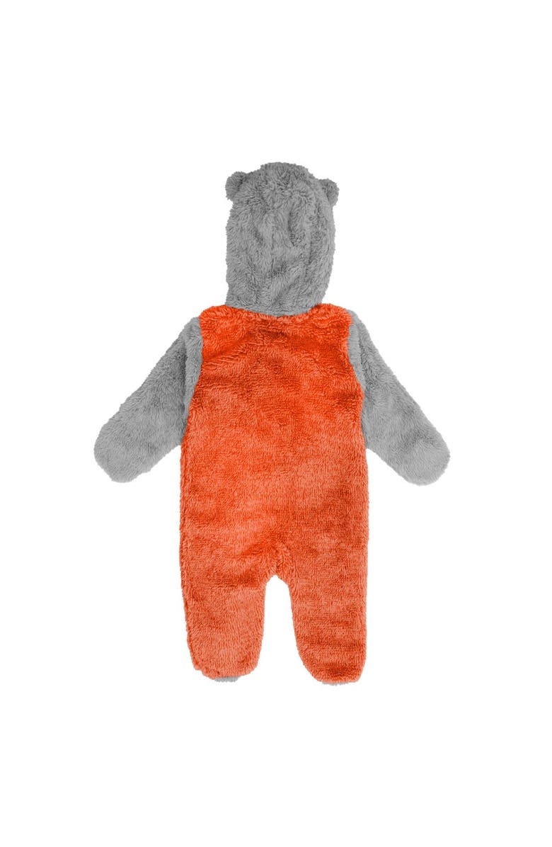 Outerstuff Newborn & Infant Orange Philadelphia Flyers Game Nap Teddy Fleece Bunting Full-Zip Sleeper, Alternate, color, Orange