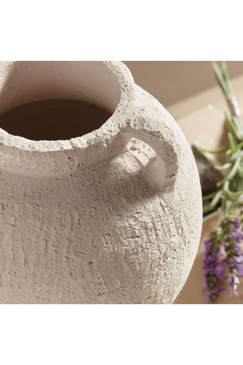 Gianna Vase, Alternate, color, White